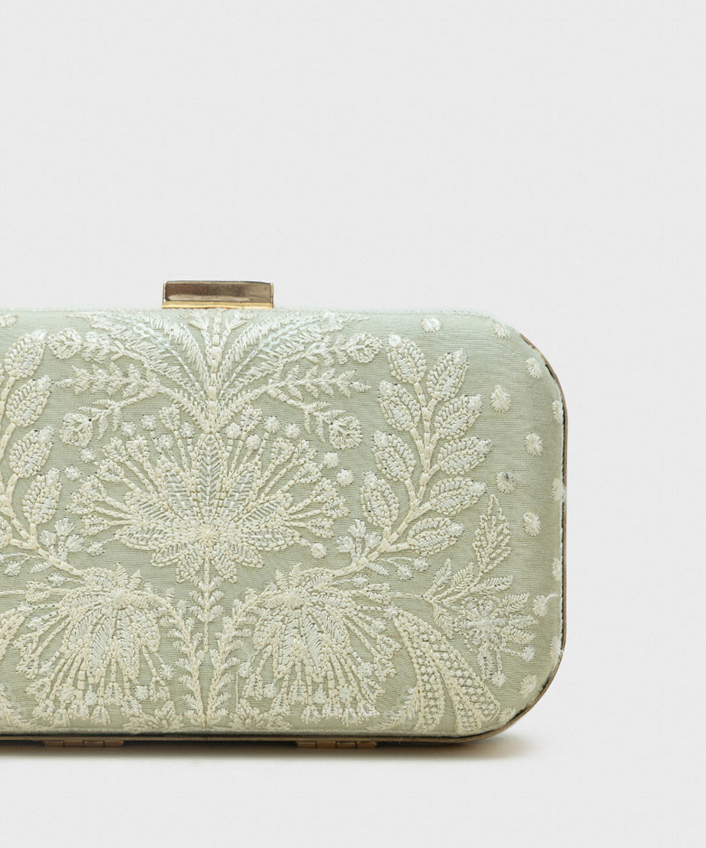 Women's Green Hard Clutch