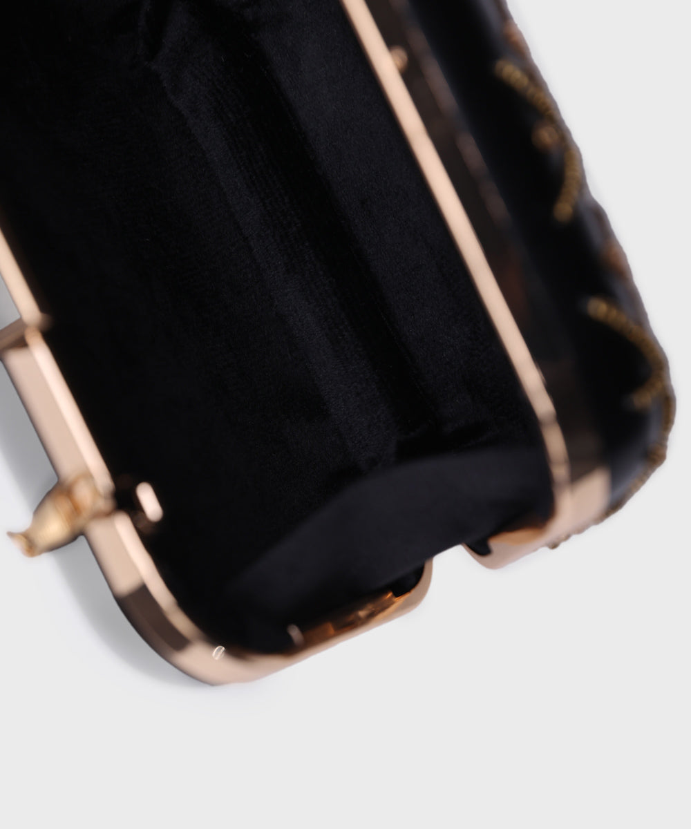 Women's Black Clutch