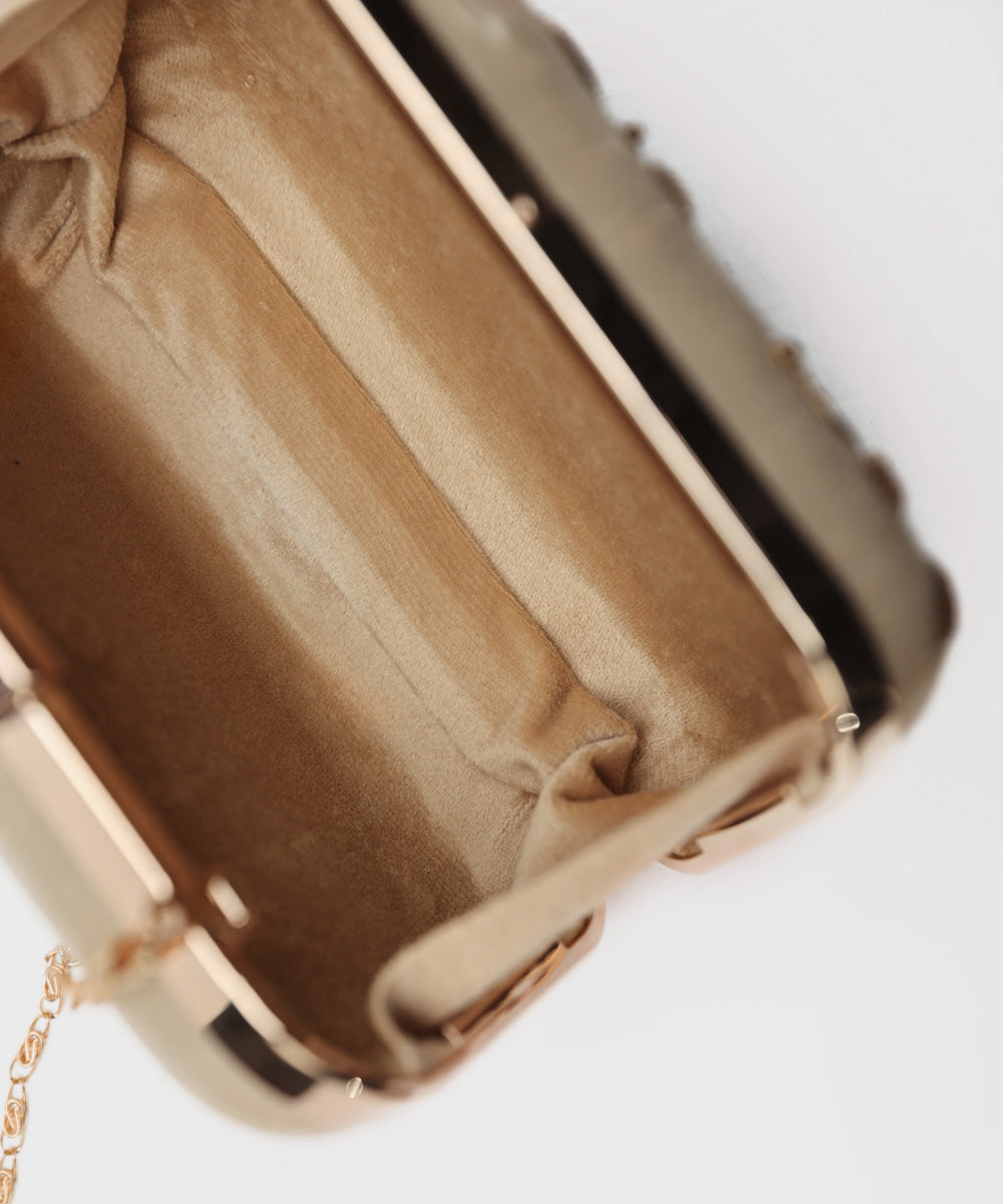 Women's golden Clutch