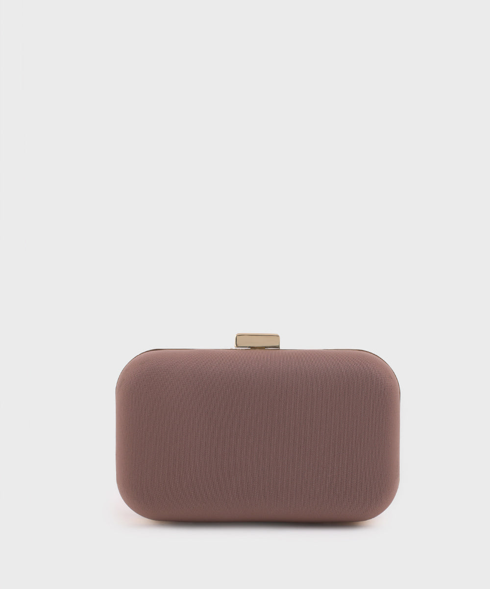 Women's Purple Hard Clutch