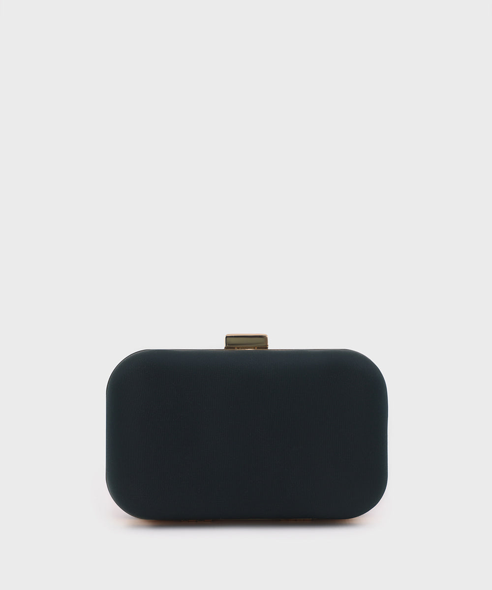 Women's Green Hard Clutch