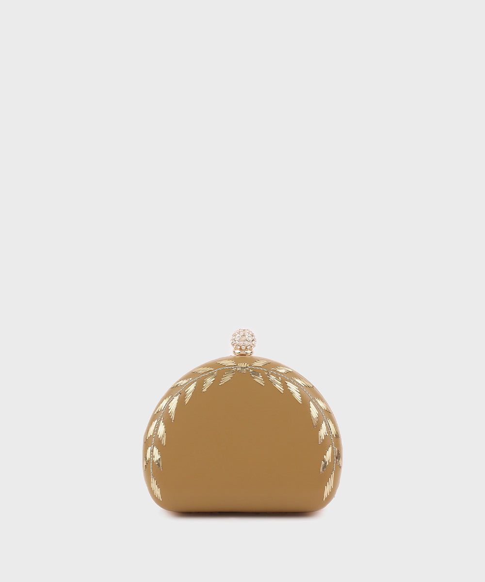 Women's Yellow Hard Clutch