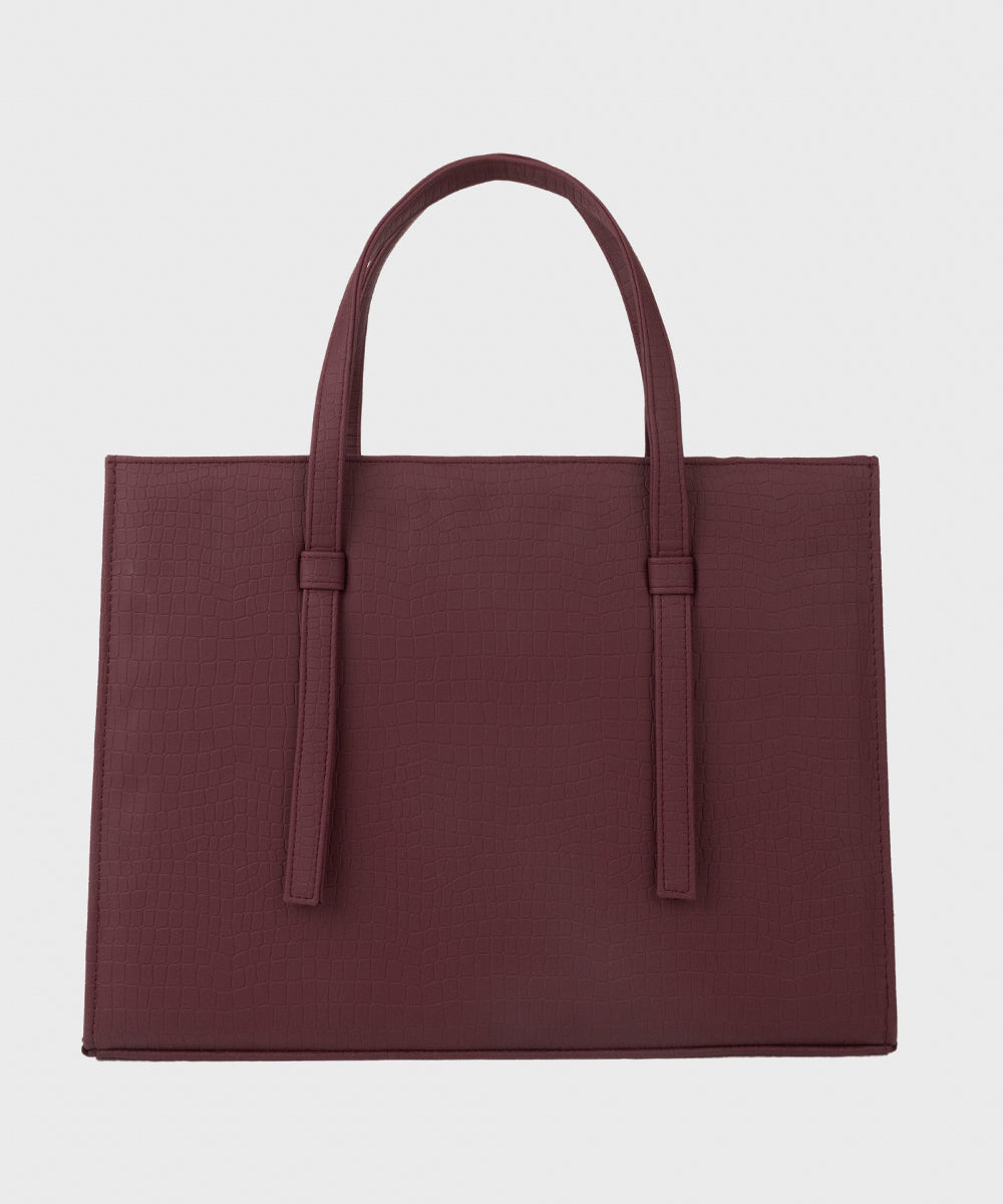 Women's Maroon Tote Bag