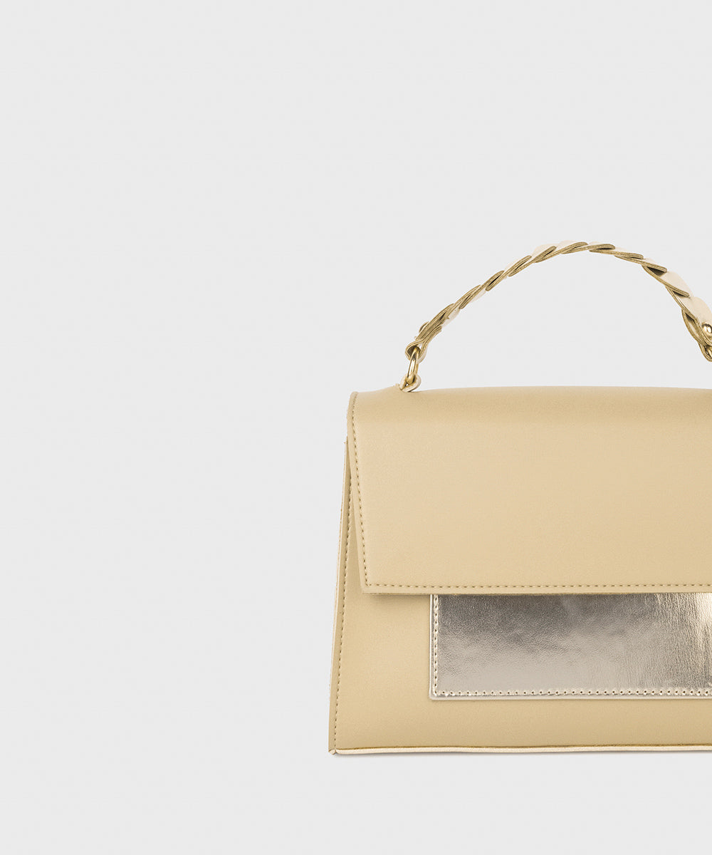 Women's Beige Hand Bag