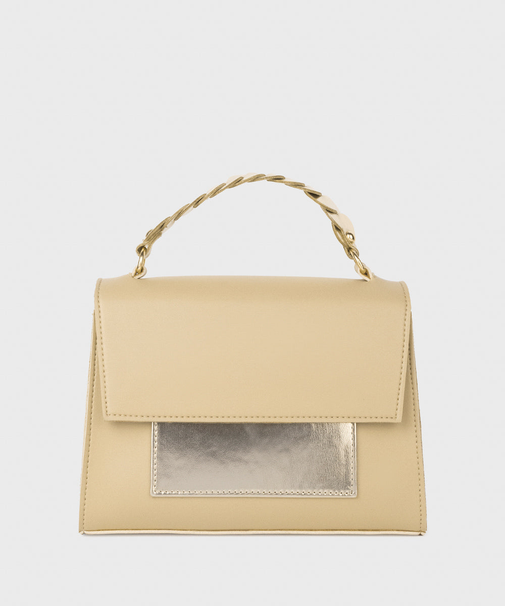 Women's Beige Hand Bag