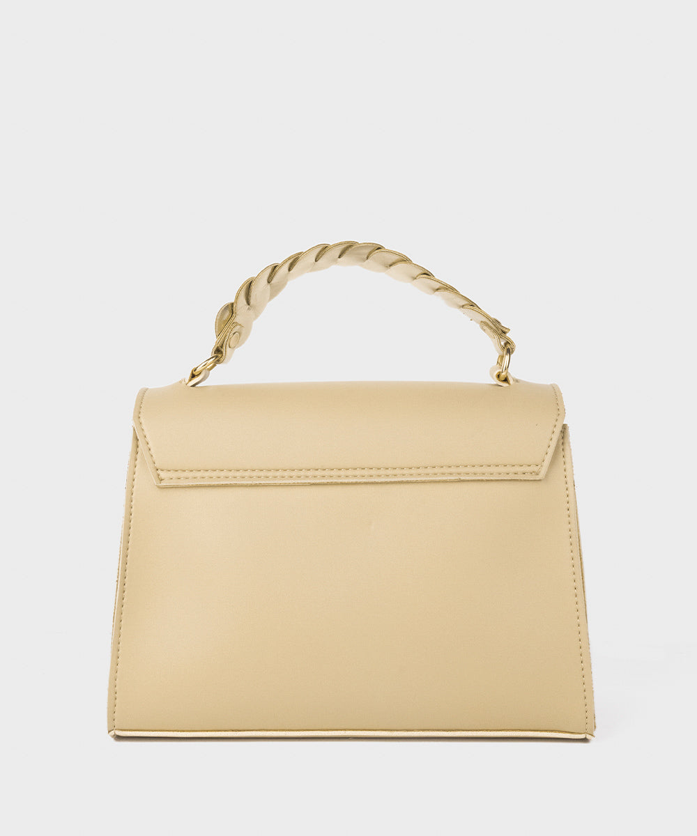 Women's Beige Hand Bag