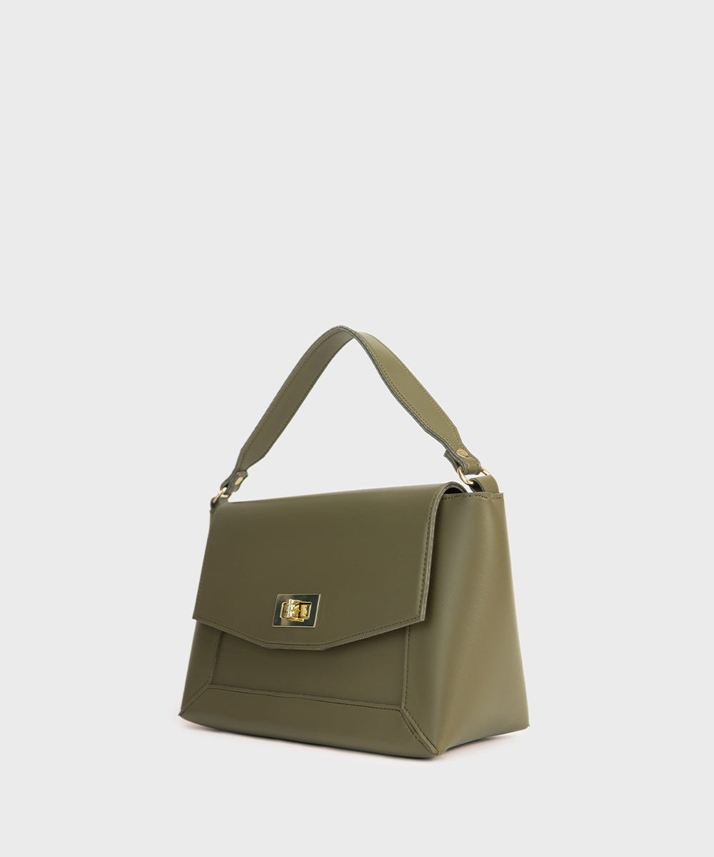 Women's Green Hand Bag