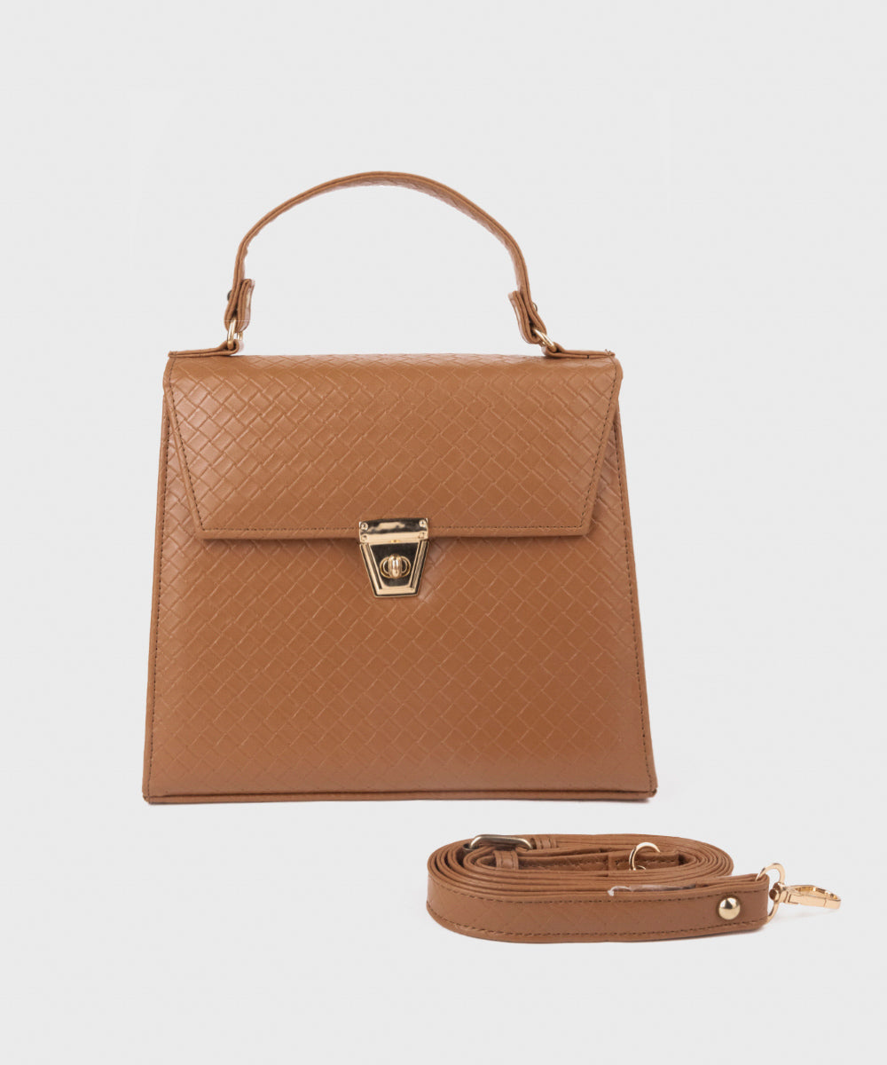 Women's Tan Hand Bag