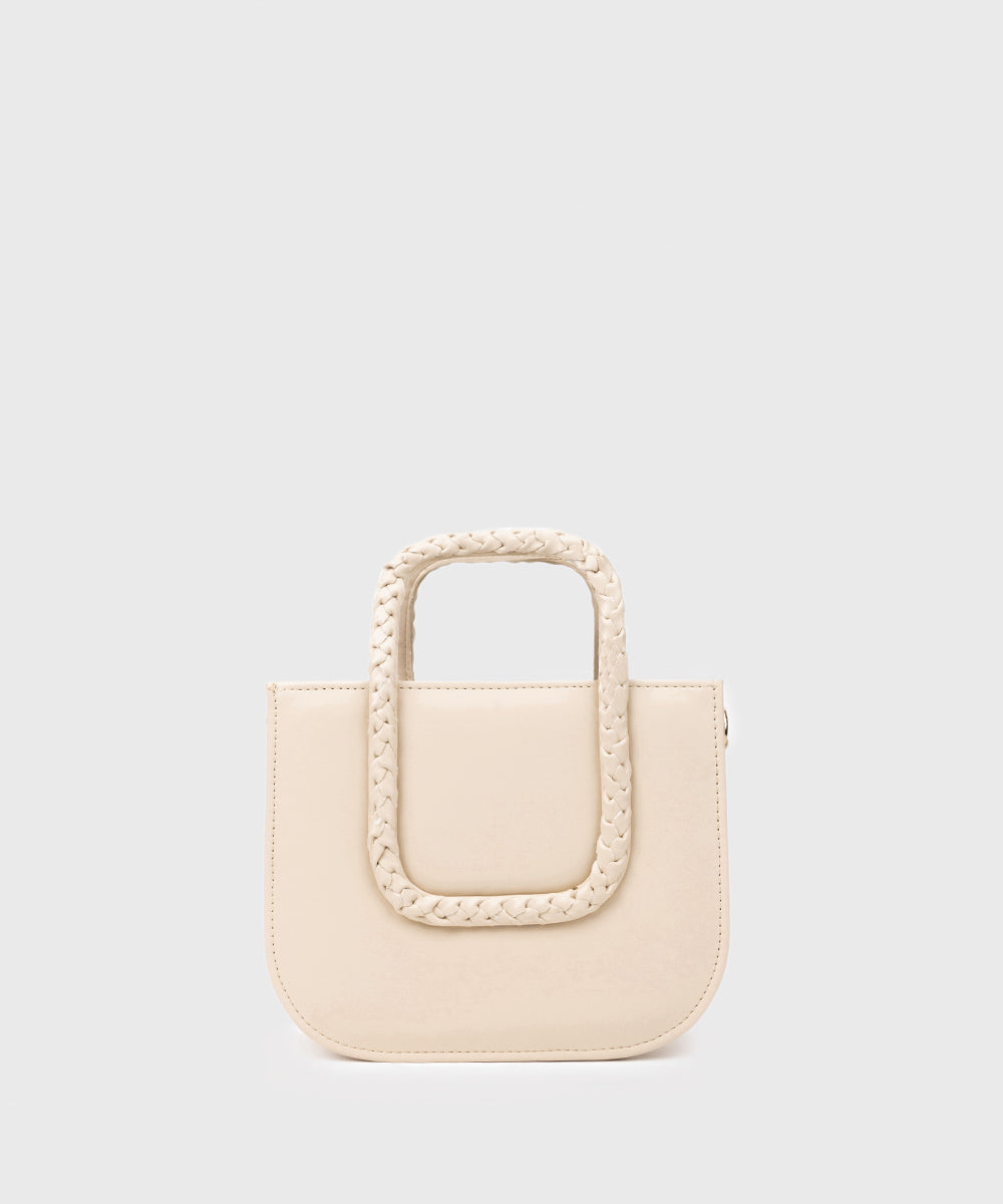 Women's Off White Cross Body Bag