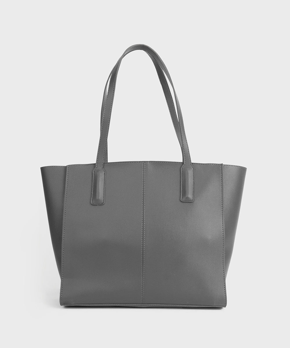 Women's Grey Tote Bag