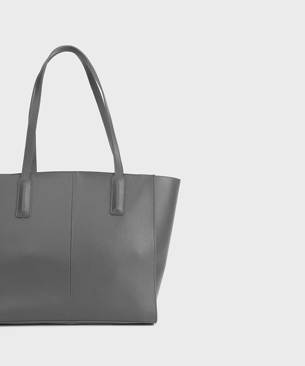 Women's Grey Tote Bag