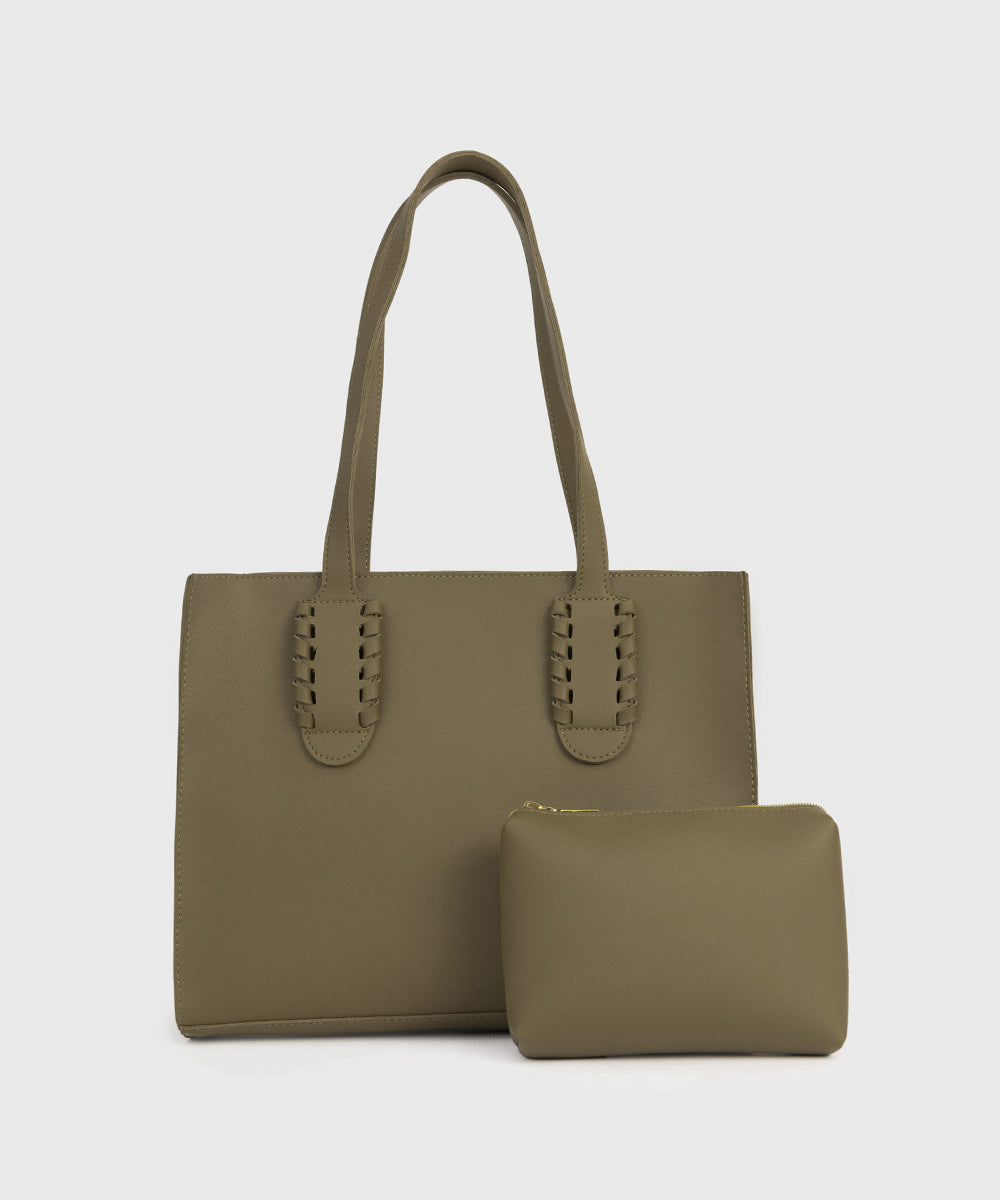 Women's Green Tote Bag