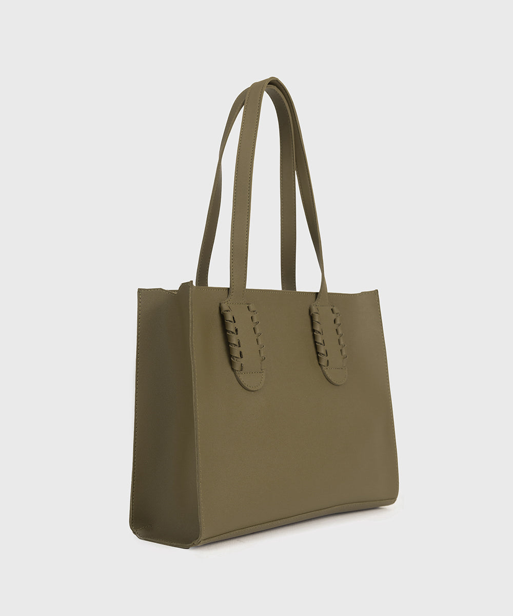 Women's Green Tote Bag