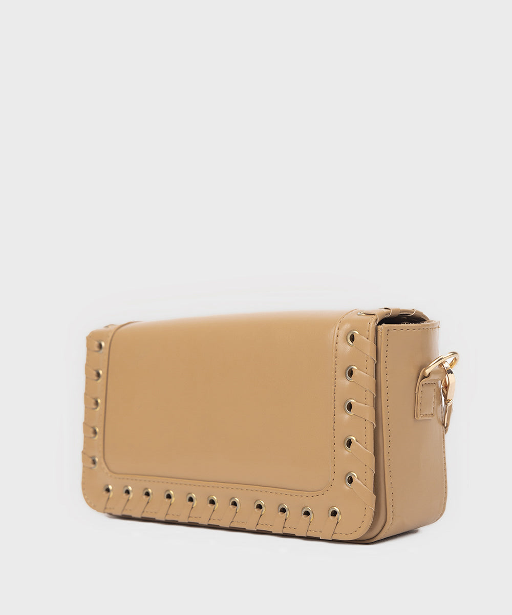 Women's Beige Shoulder Bag