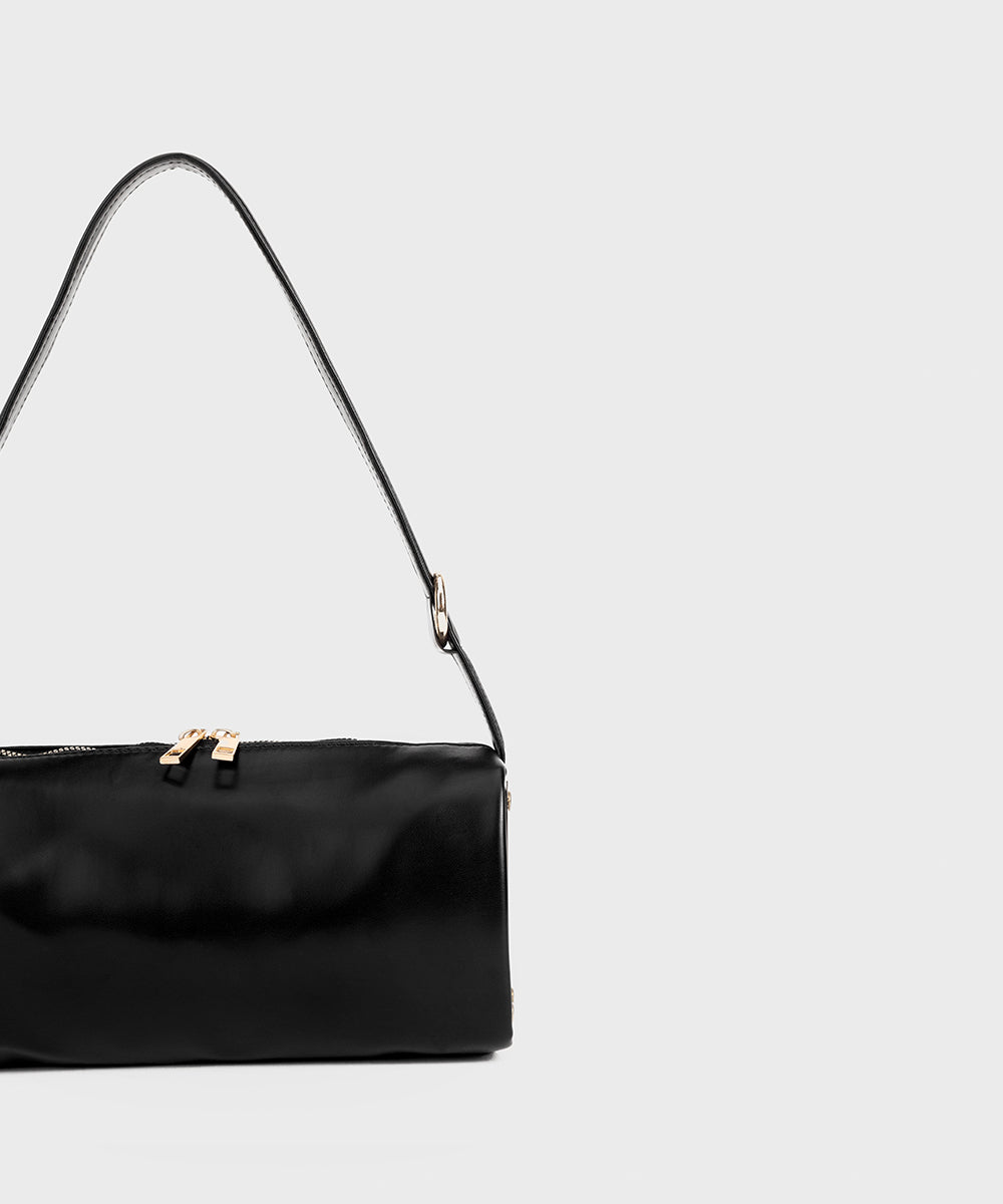 Women's Black Shoulder Bag