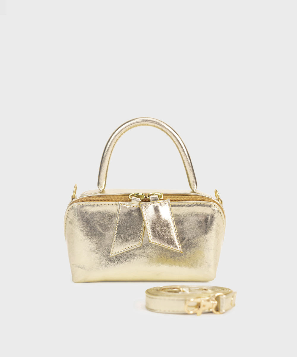 Women's Golden Mini Bag