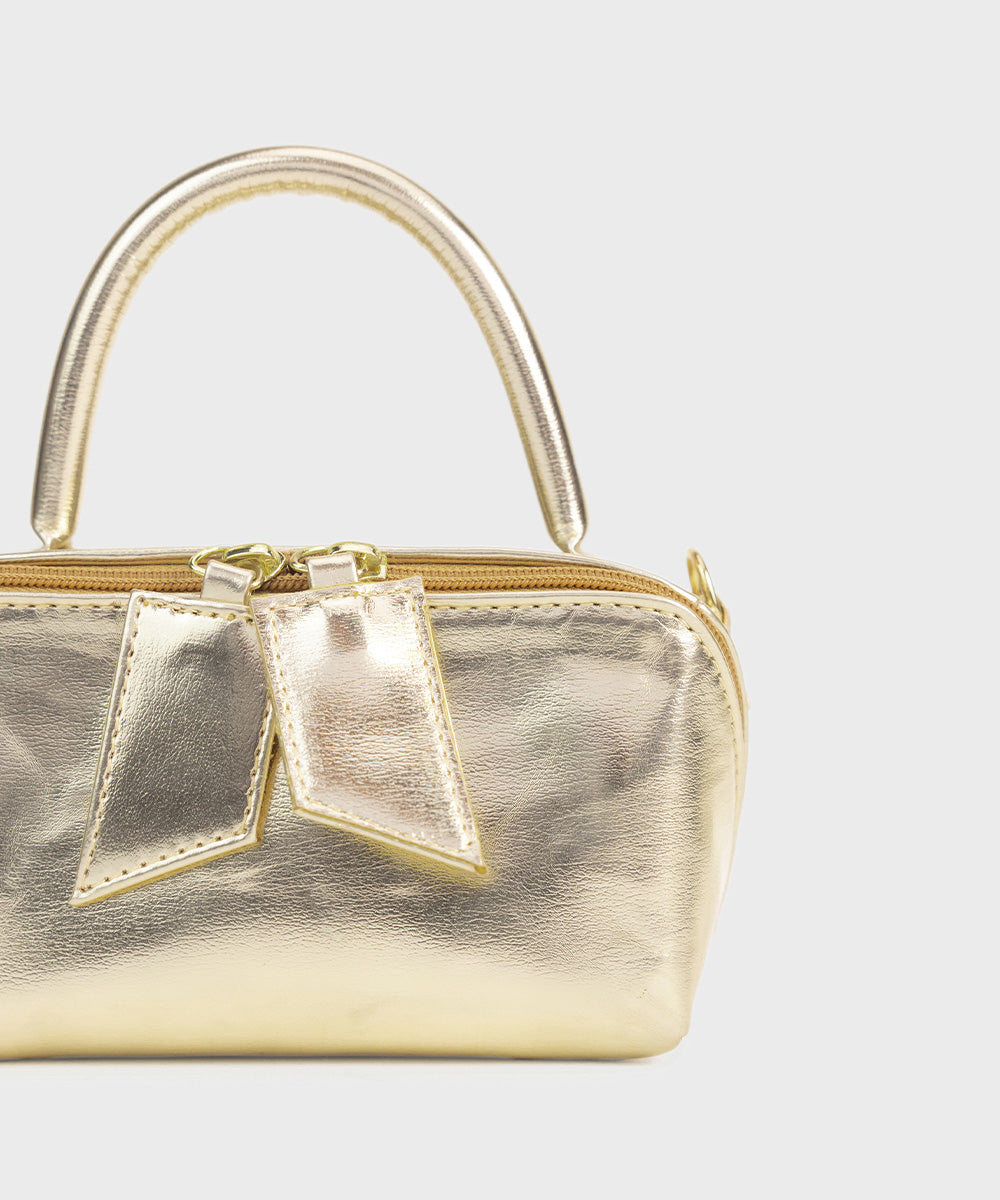 Women's Golden Mini Bag