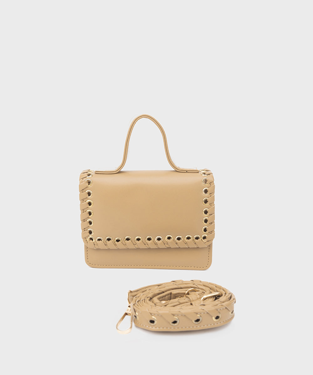 Women's Beige Mini Bag