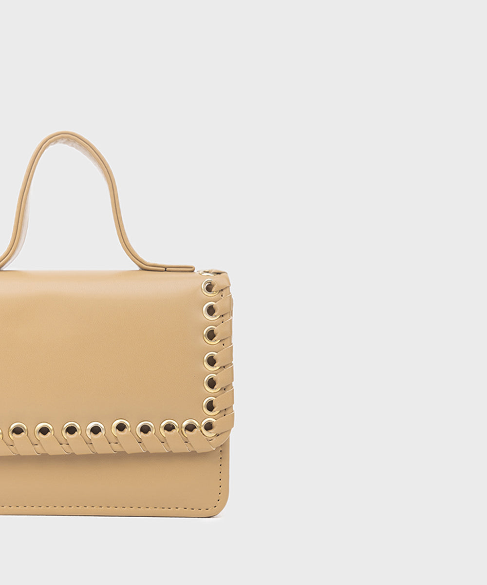 Women's Beige Mini Bag