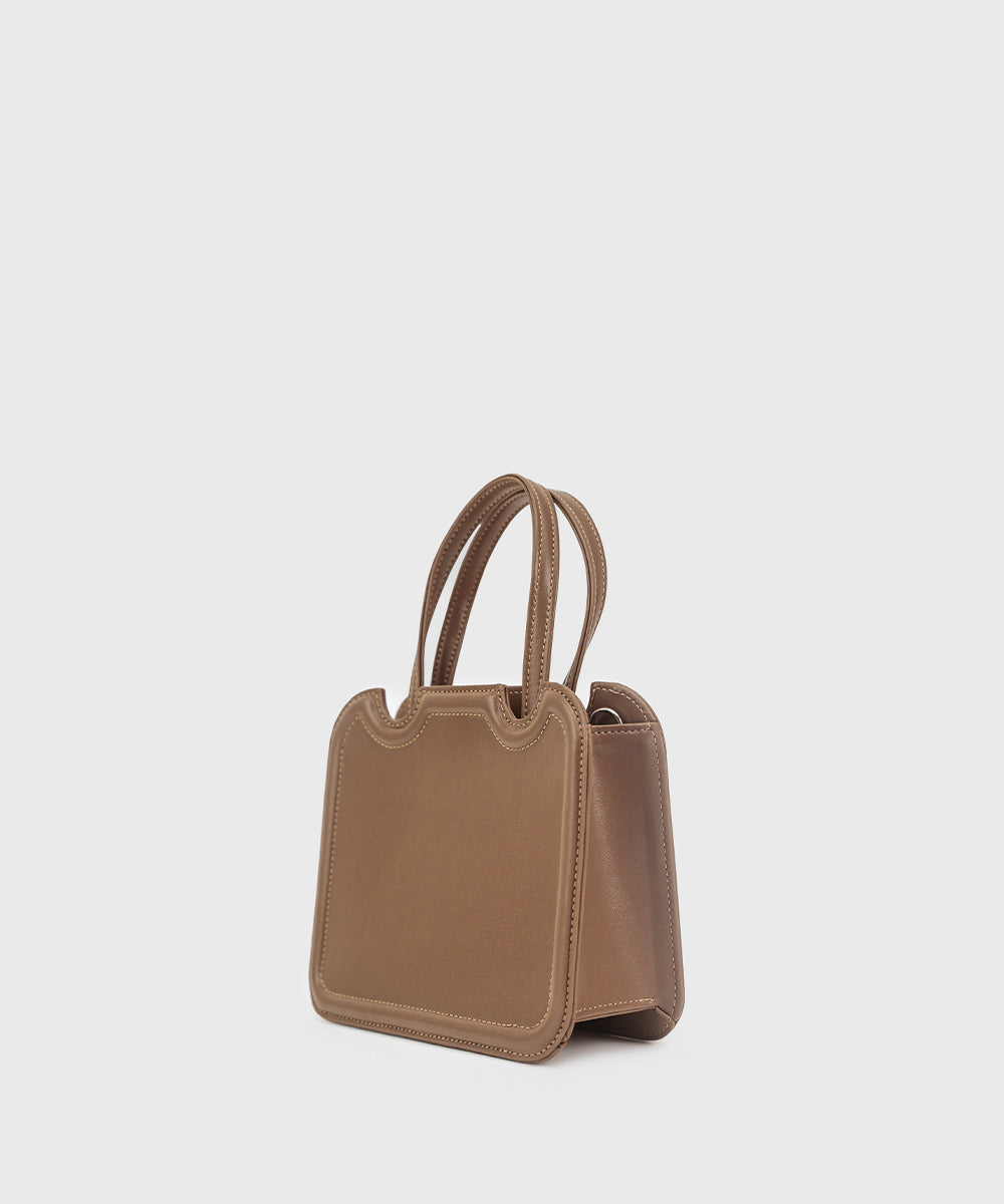 Women's Tan Mini Bag