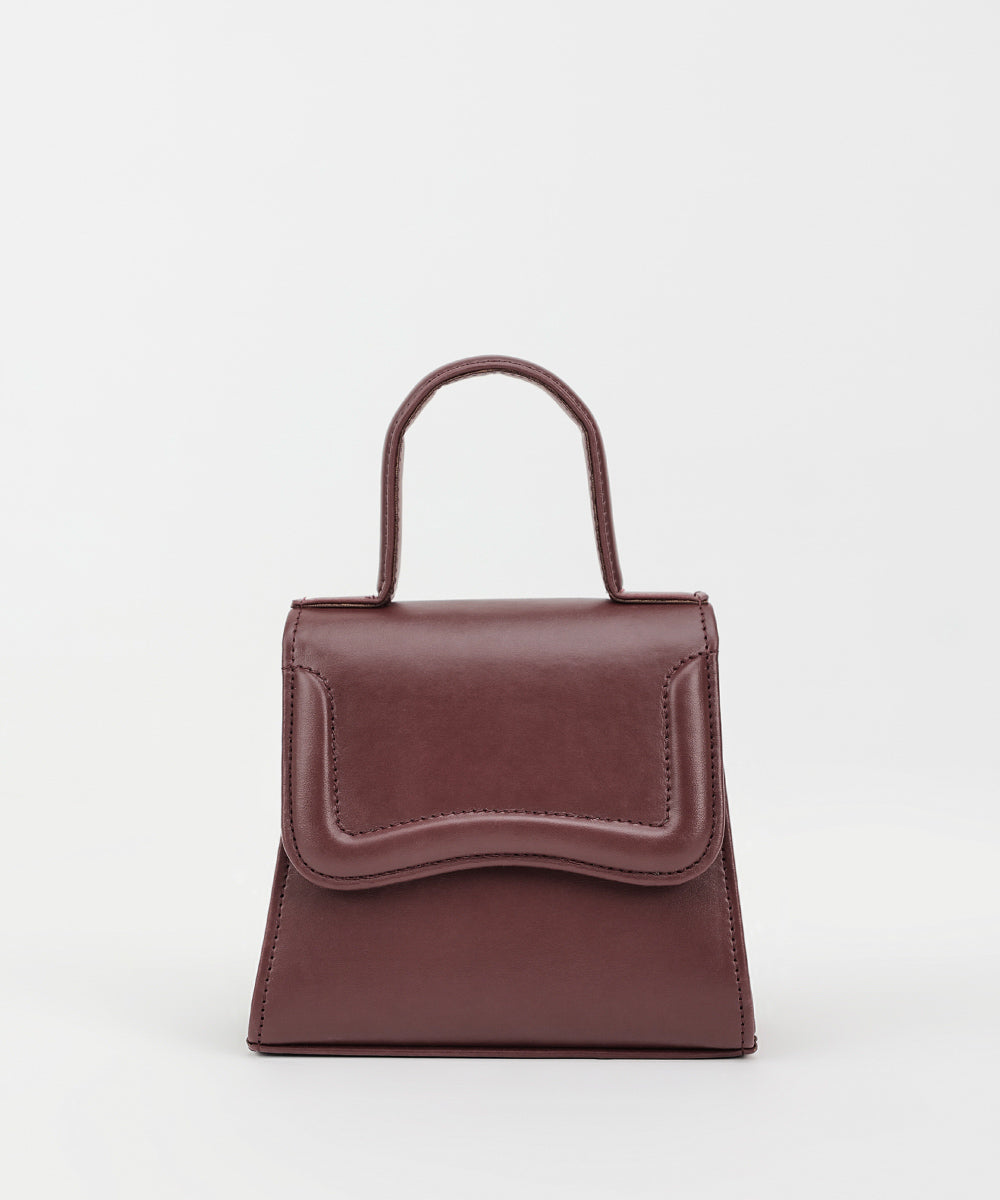 Women's Maroon Mini Bag