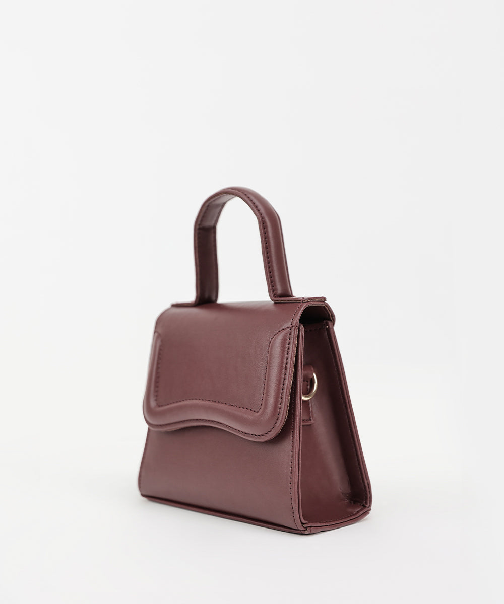 Women's Maroon Mini Bag