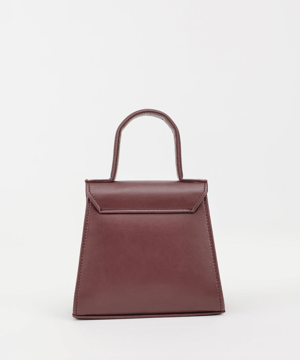 Women's Maroon Mini Bag