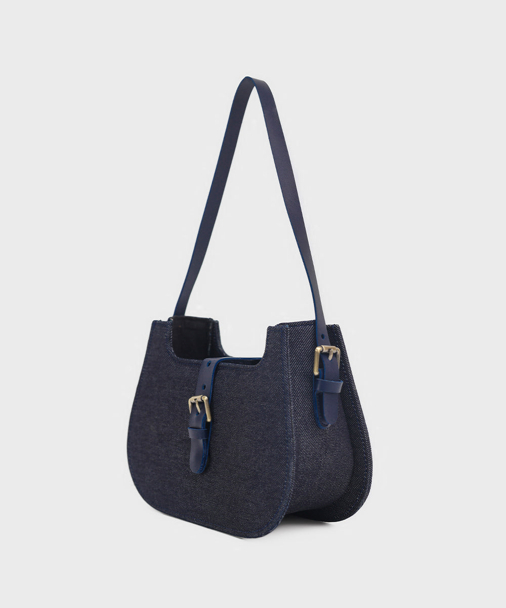 Women's Blue Shoulder Bag