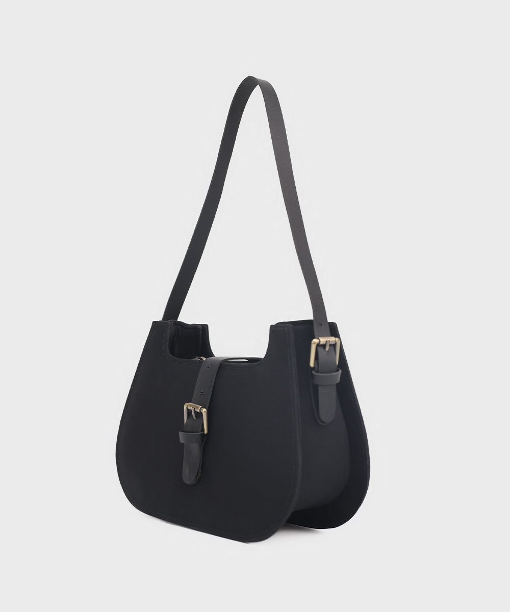 Women's black Shoulder Bag