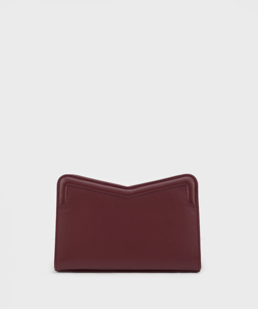 Women's Maroon Shoulder Bag