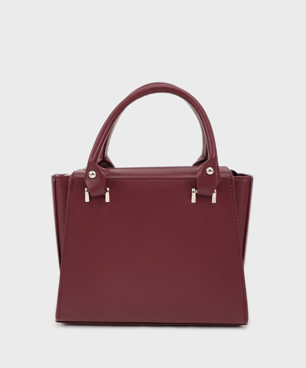 Women's Maroon Hand Bag