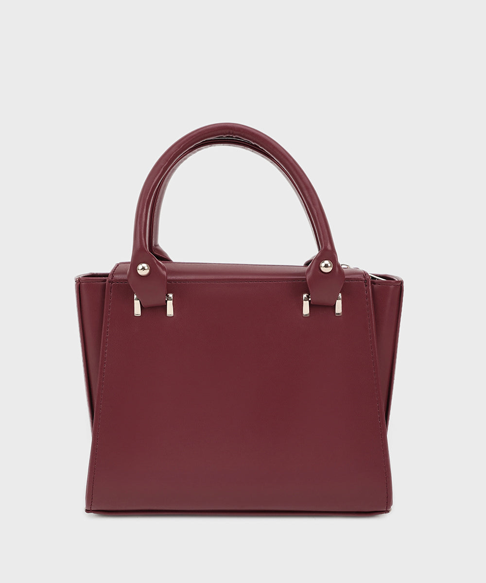 Women's Maroon Hand Bag