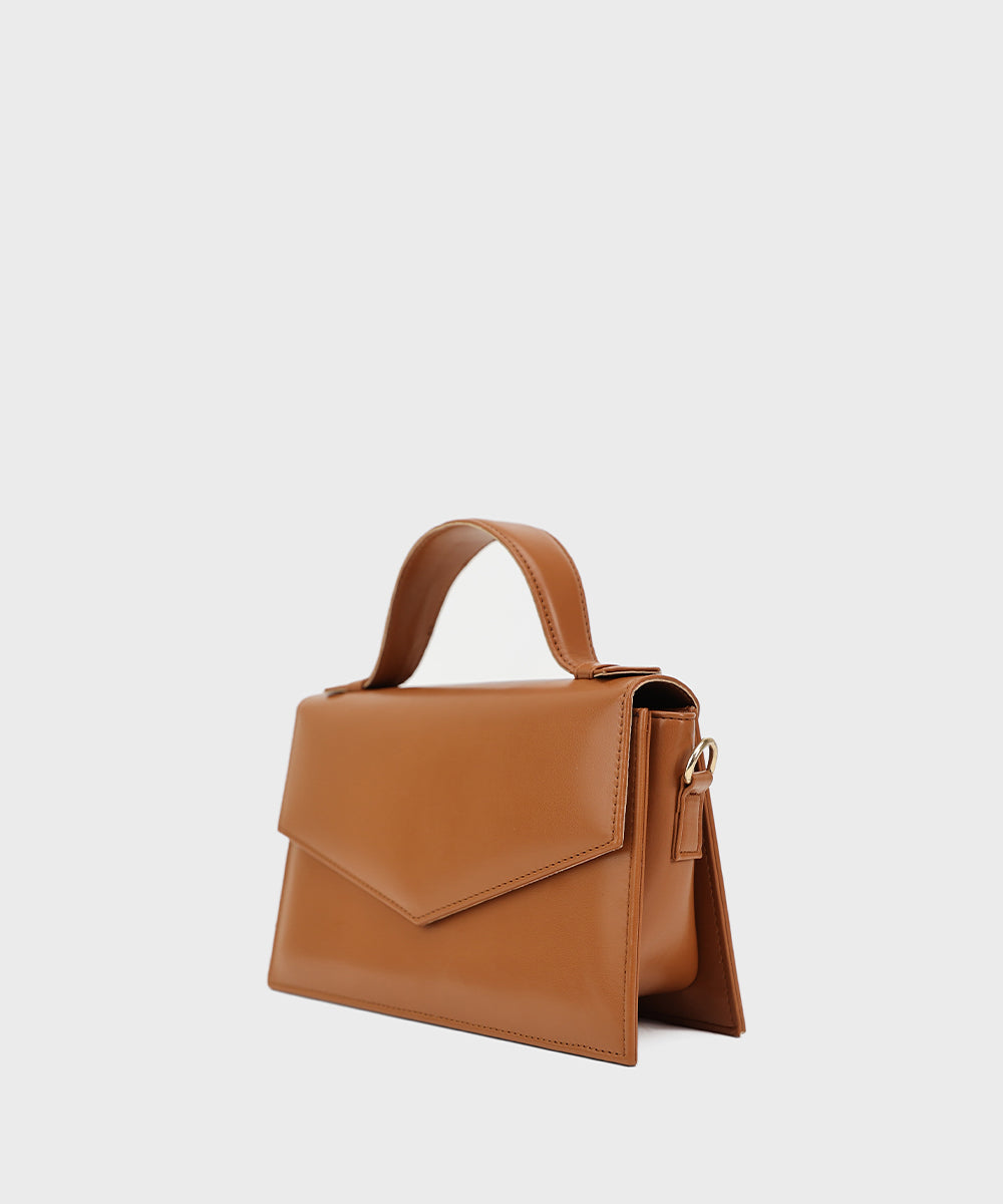 Women's Tan Hand Bag