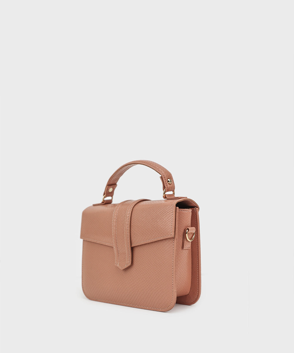 Women's Light Pink Hand Bag