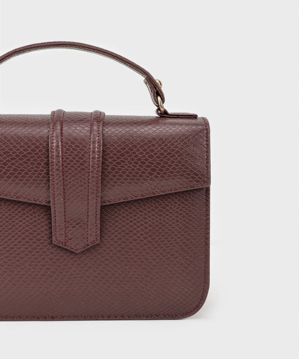 Women's Maroon Hand Bag