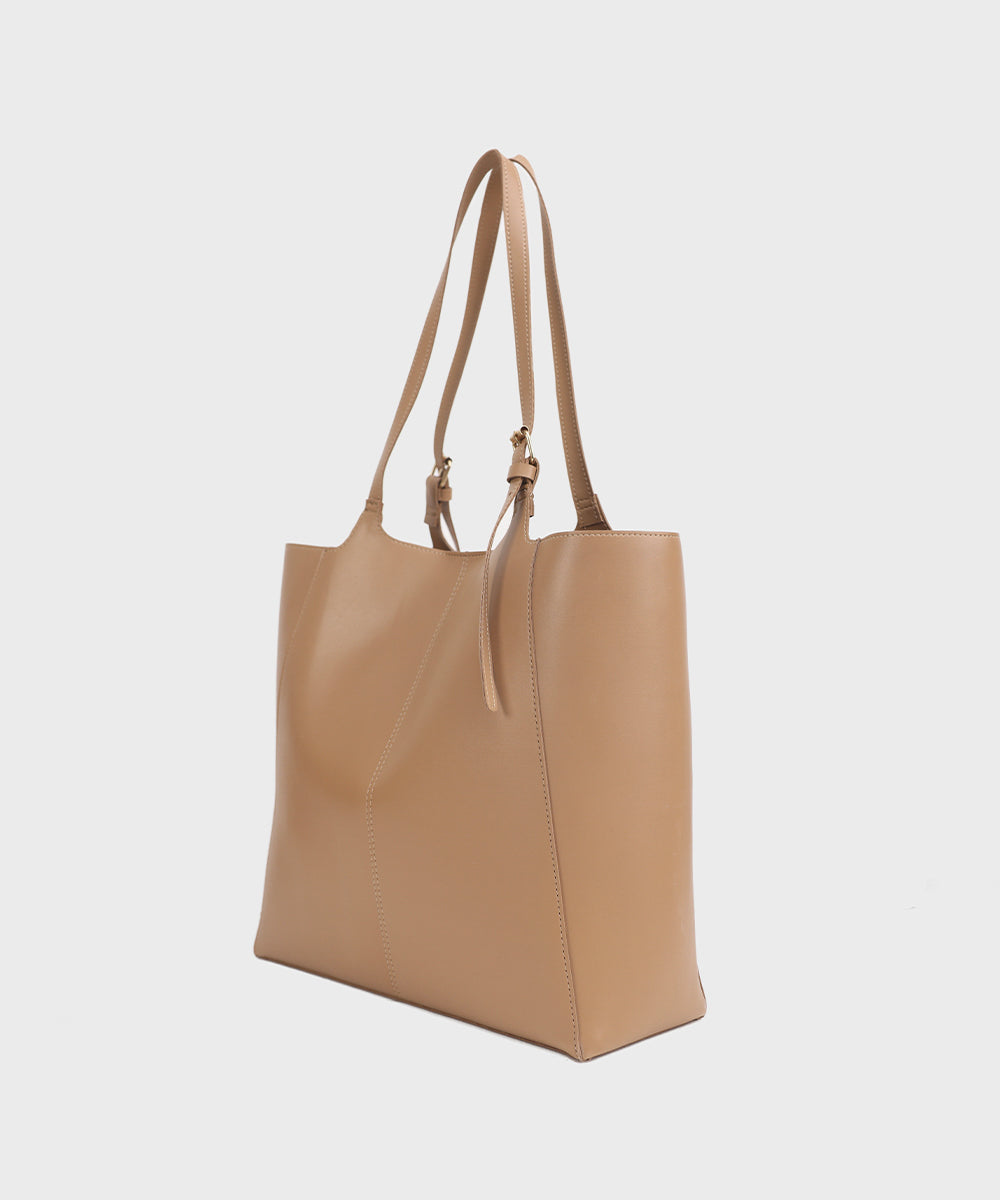 Women's beige Tote Bag