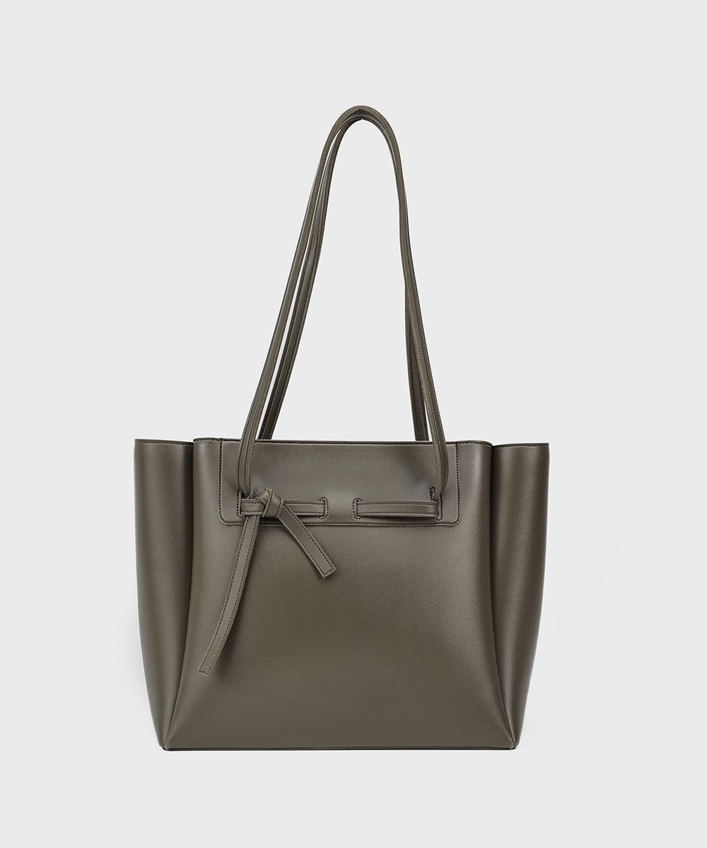 Women's Dark Green Tote Bag