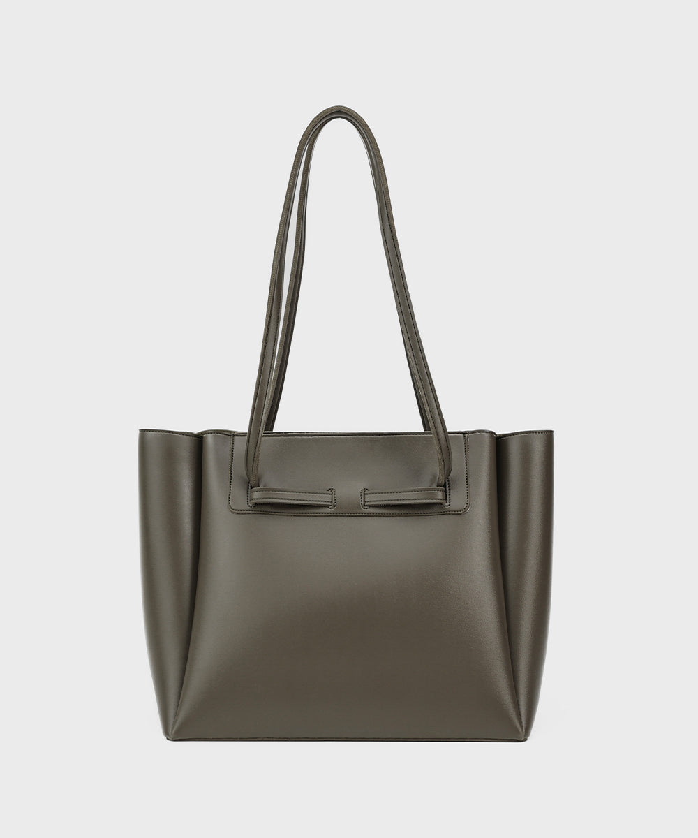 Women's Dark Green Tote Bag