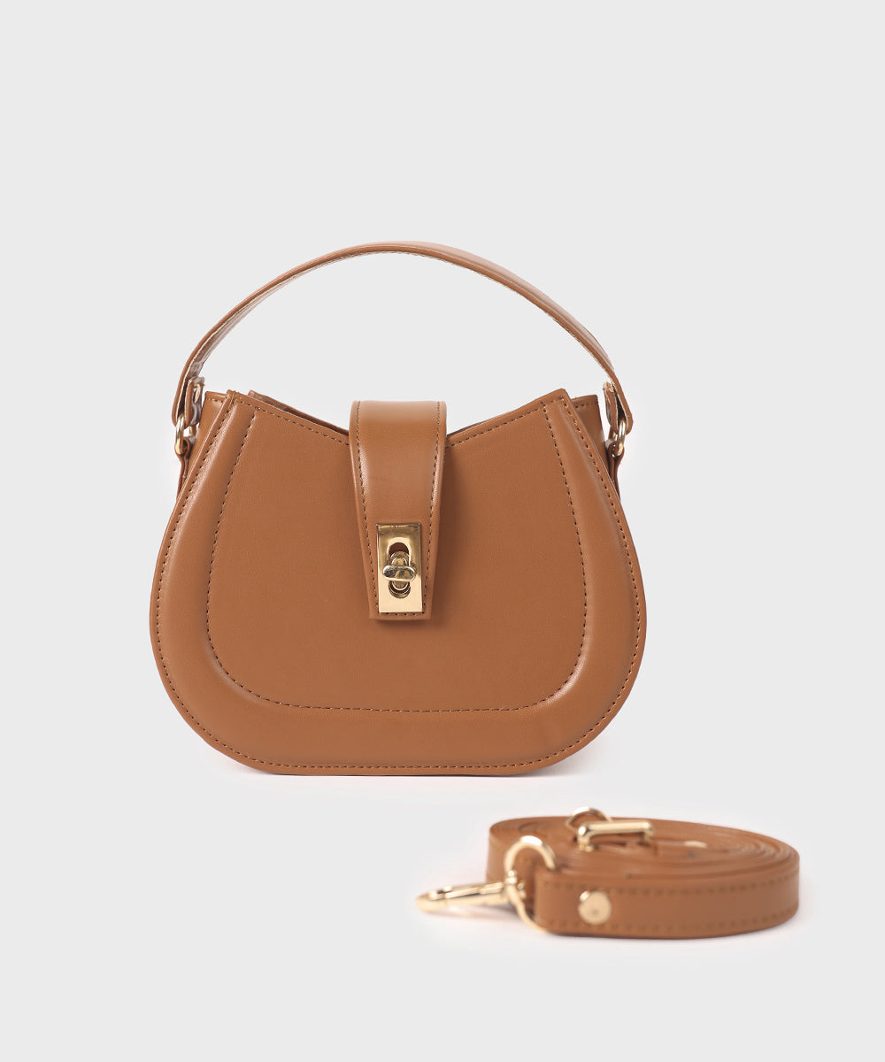 Tan Crossbody Bag
