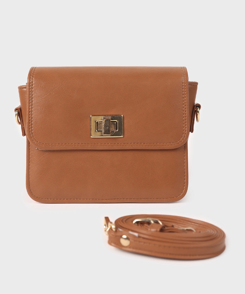 Tan Crossbody Bag