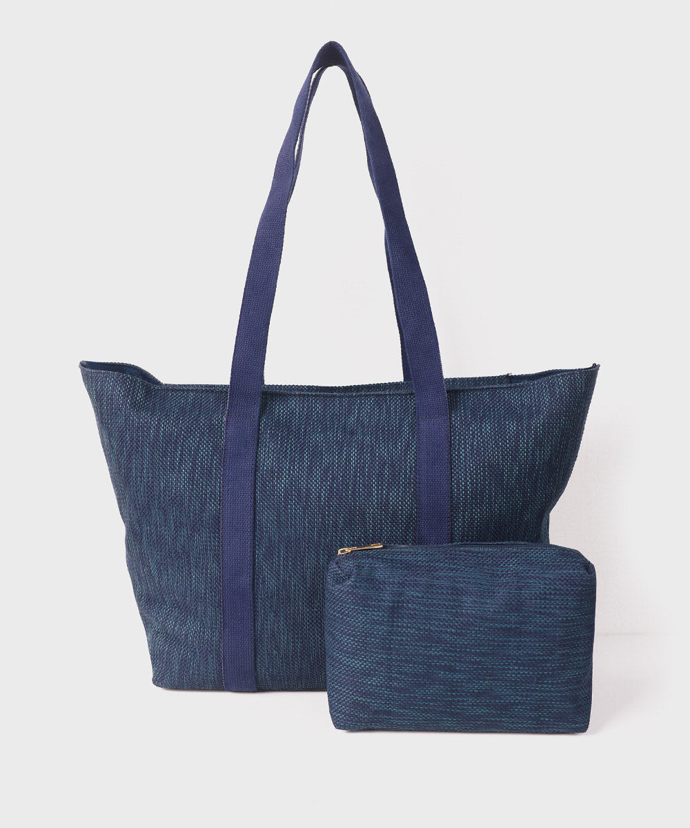 Blue Tote Bag
