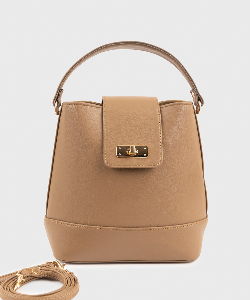 Women's Beige Hand Bag