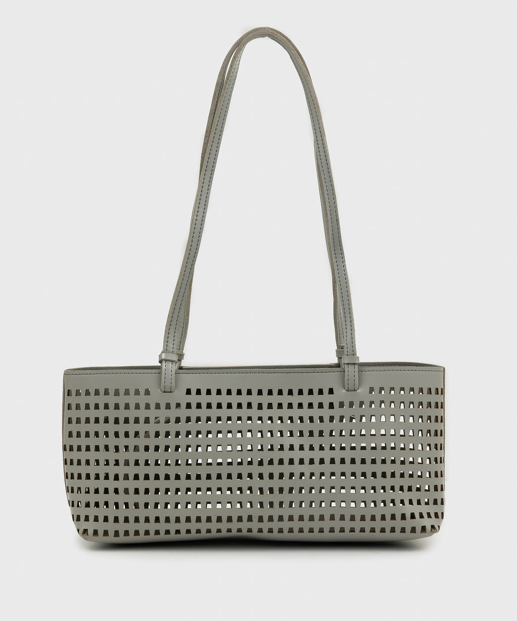 Women's Grey Shoulder Bag