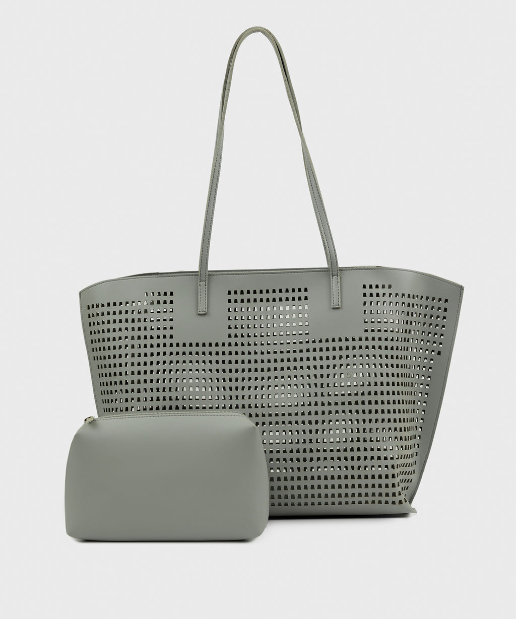 Women's Grey Tote Bag