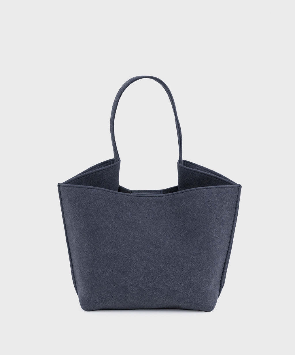 Blue Top Handle Bag