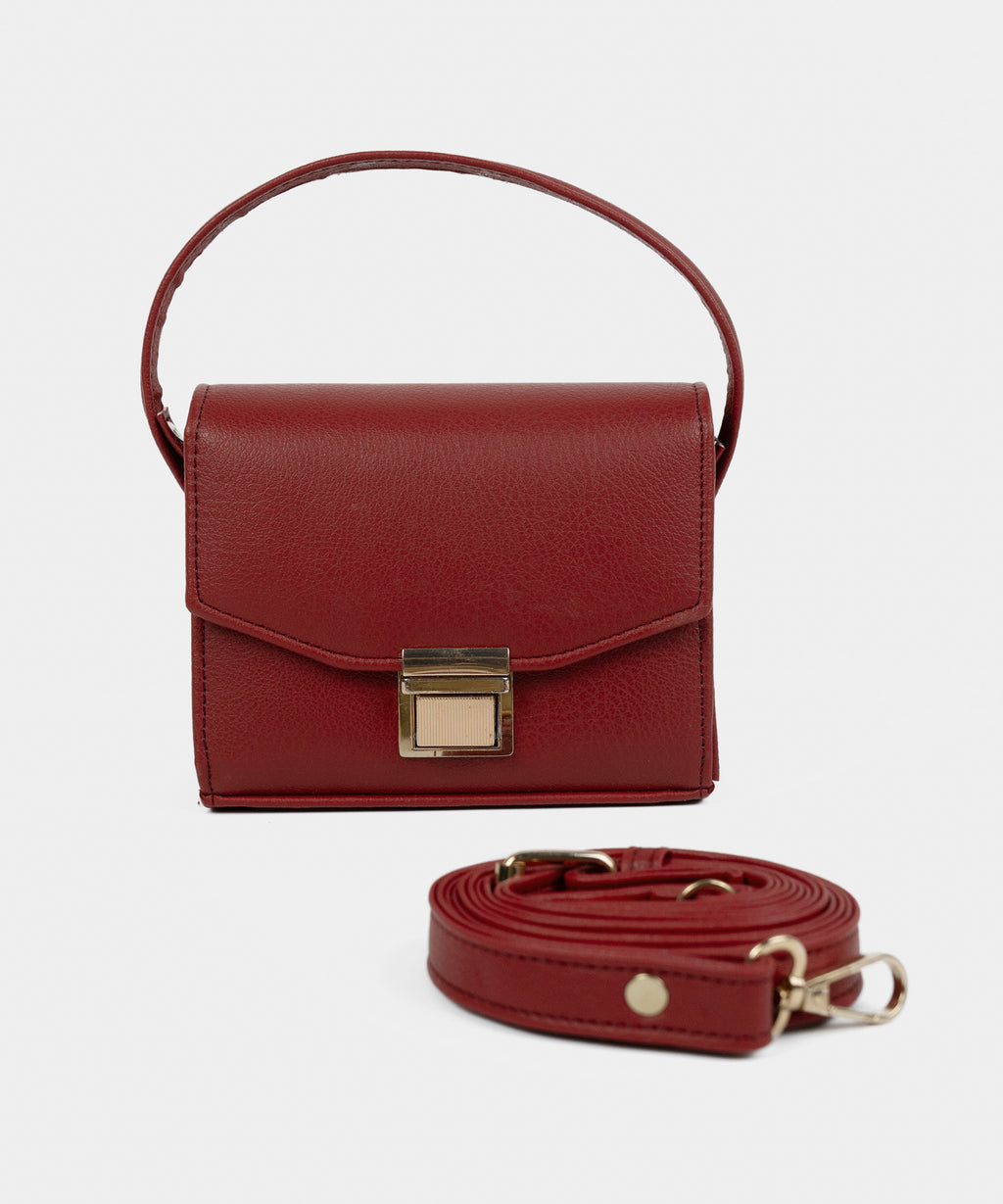 Maroon Mini Bag