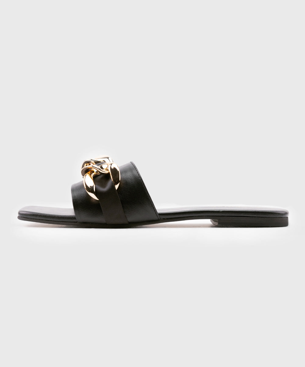 Women's Black Flats