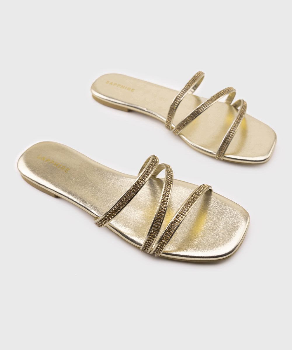 Women's Golden Flats