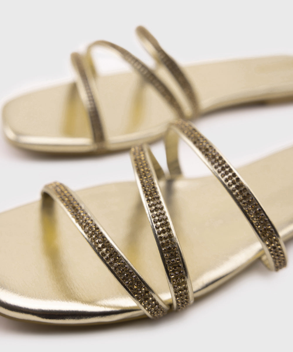 Women's Golden Flats