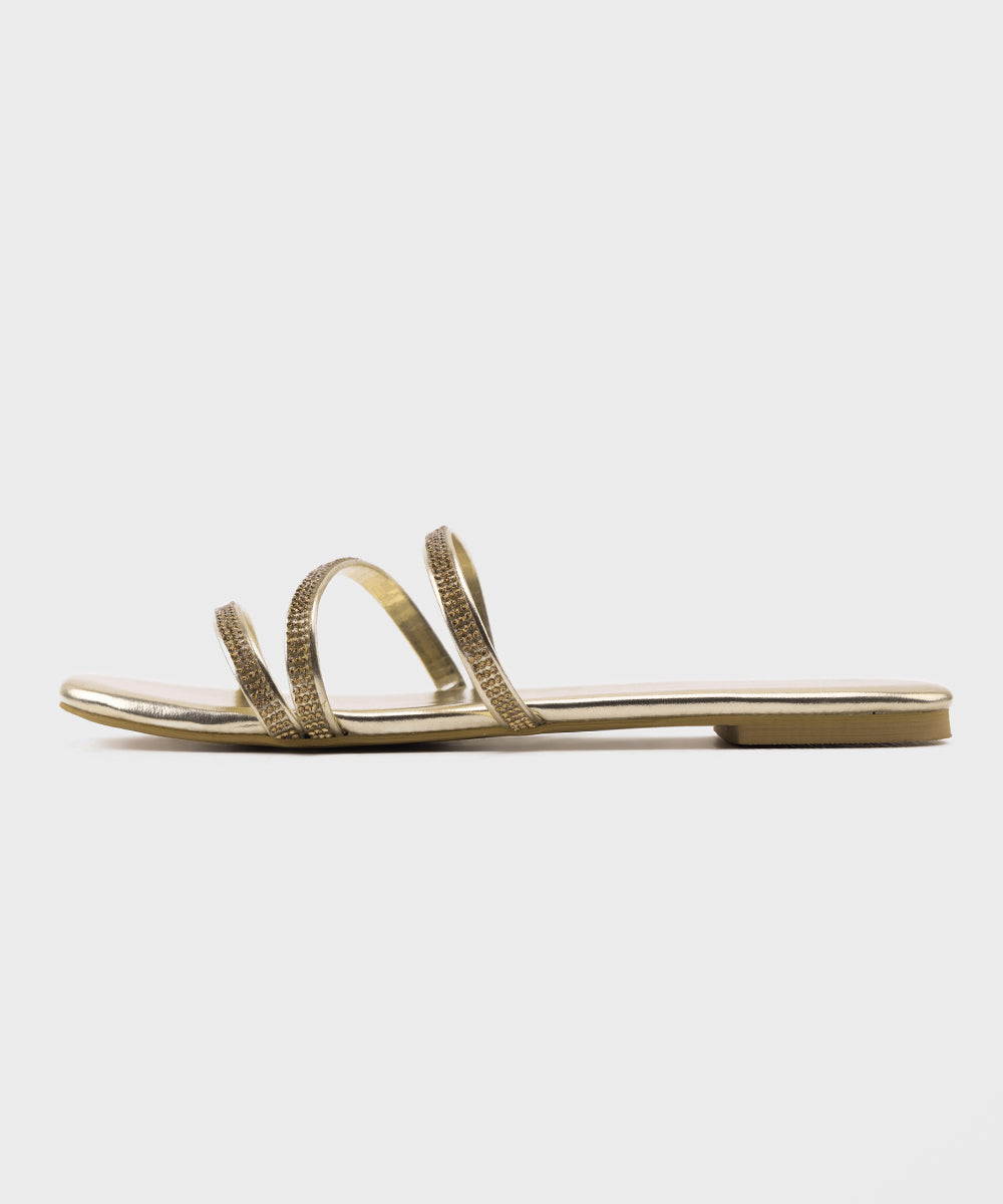 Women's Golden Flats